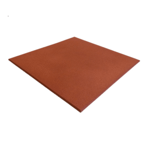 LOSETA DE CAUCHO MACIZO ROJA PREMIUM