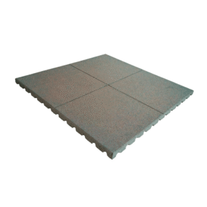 LOSETA DE CAUCHO MACIZO GRIS PREMIUM EXTERIOR